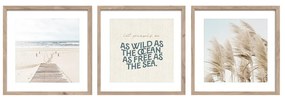 Set di dipinti 3 pz 30x40 cm Seaside – Styler