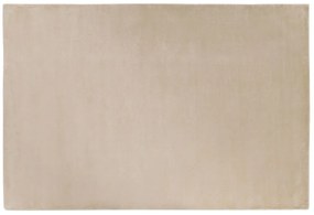 Tappeto viscosa beige 160 x 230 cm GESI II Beliani