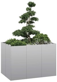 Fioriera 120x80x80 Cm İn Acciaio Zincato /
