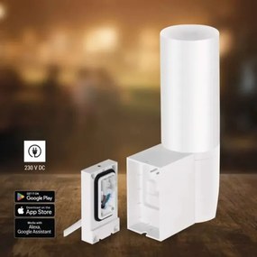 LED Telecamera smart per esterni con luce GoSmart LED/12W/230V IP65 Wi-Fi Tuya bianco
