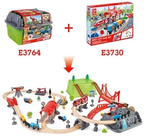 Set costruzioni ferroviarie - 50 pezzi