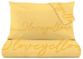 Completo letto matrimoniale I love yellow Quotes