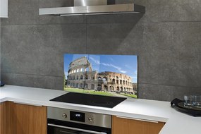 Pannello paraschizzi cucina Colosseo di Roma 100x50 cm