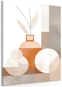 Quadro su tela – Natura morta moderna con vaso