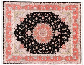 Tabriz Tappeto persiano 250 x 200 Rosa (Iran) Annodato A Mano