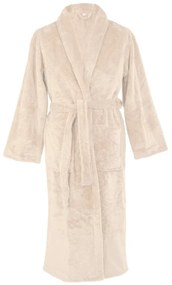 Accappatoio avorio in micropile S/M Pippa – Tiseco Home Studio