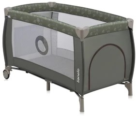 Lionelo - Lettino da viaggio SVEN PLUS Beige Oliva