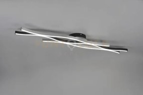 Blaze plafoniera led 35w 4300lm, 2300+3000+4000k ondulata metallo ...