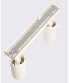 Faretto color crema 6x30 cm Etna – Sollux