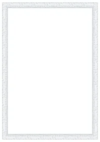 Cornice INSPIRE Sylvia bianco opaco per foto da 61x91 cm