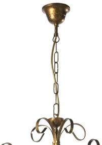 ONLI - Lampadario a sospensione con catena ODINO 5xE14/6W/230V