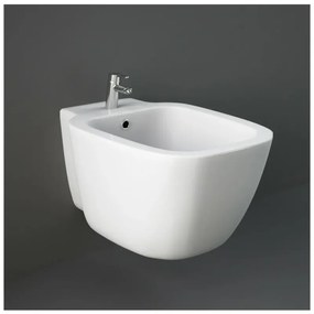 Coppia sanitari sospesi Rak serie One in ceramica con copriwc soft-close