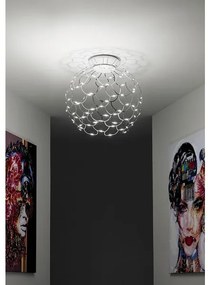 Lamoi soffitto media cromo 3000k + dimmer