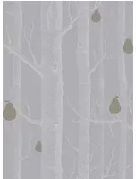 Woods & Pears - Designtapete v. Cole and Son - Slate/ Silver