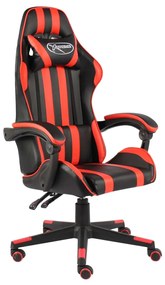 Sedia Da Gaming Nero E Rosso İn Similpelle /