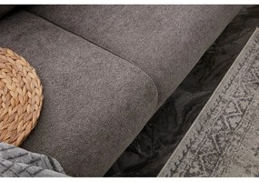 Divano angolare grigio (con penisola a sinistra/con chaise lounge) Simena – Balcab Home