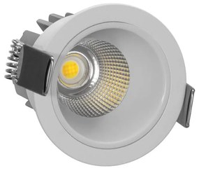 Faro da Incasso 7W Foro Ø55mm Bianco IP40 CCT BRIDGELUX LED 3 Parabole Colore Bianco Variabile CCT