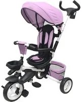 Passeggino Triciclo Pieghevole per Bambini Rosa