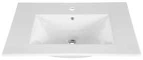 COMAD UM-CFP LAVA 80D - Lavabo incasso LAVA 81x46 cm ceramica bianco lucido