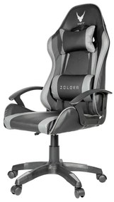 Sedia da gioco VARR Zolder nero/grigio