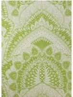 Matthew Williamson Carta da parati Azari - Lime/ Ivory