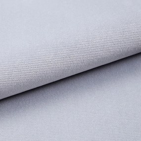 Letto matrimoniale imbottito grigio chiaro con contenitore e rete inclusi 140x200 cm Solvo – Maison de Rêve