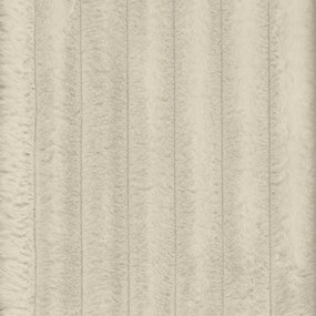 Divano angolare beige (con penisola a destra e chaise lounge) rivestito in velluto a coste Martin – Ropez