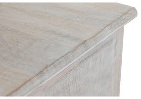 Cassettiera Home ESPRIT Bianco Naturale Legno di mango Legno MDF 145 x 41 x 75 cm