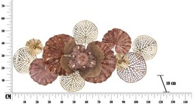 Decorazione da appendere in metallo, 118 x 58 cm Flowery - Mauro Ferretti