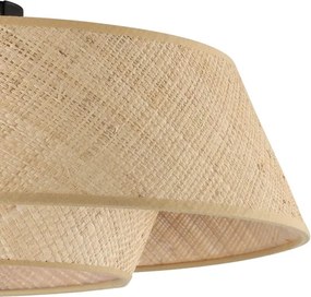 Eglo 44095 - Plafoniera MARFORD 1xE27/60W/230V in rafia