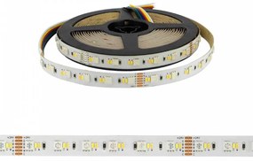 Striscia LED Professional - RGB + CCT (bianco Variabile)  - IP20 - 20W/m - 5m - 24V Colore RGB+CCT