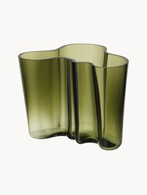 Vaso in vetro soffiato Alvar Aalto, alt. 16 cm