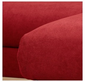 Divano angolare rosso (angolo destro) Beata - Ropez