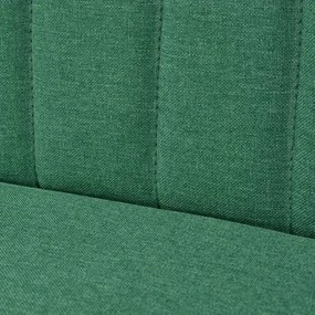 Divano in stoffa 117x55,5x77 cm verde