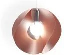 Lampadario a sospensione ATOM Rame diametro 45x h42 cm