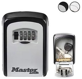 Armadietto portachiavi Master Lock 5401EURD Metallo Nero/Grigio 8 x 3 x 12 cm