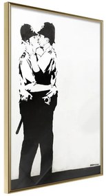 Poster Banksy: Kissing Coppers II