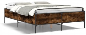 Giroletto Rovere Fumo 140x190 Cm İn Legno Multistrato Metallo /