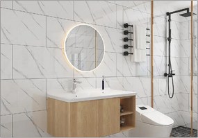 Set di 6 adesivi murali 60x30 cm Statuario Venato - SP TREND