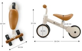 KINDERKRAFT - Bici a spinta CUTIE beige