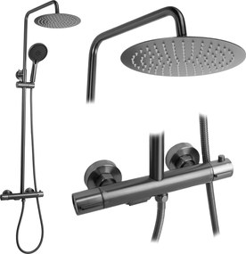 Set Doccia da incasso con Termostatato Drop Titan