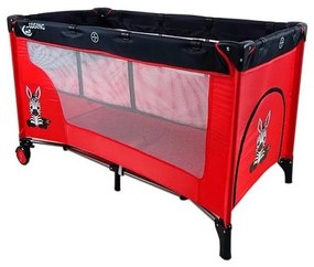 COSING - Lettino da viaggio regolabile ADAM Zebra Red