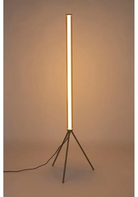 Lampada da terra LED beige con paralume in vetro con intensità regolabile (altezza totale 156 cm) Scotty – Zuiver