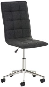 Poltroncina Ergonomica Da Ufficio "arbeitshocker Peking Stoff" / Dunkelgrau