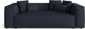 Divano Aveiro 3 posti in tessuto strutturato – 220x118x86 cm