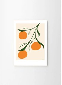 Poster 30x40 cm Orange – Anna Mörner – The Poster Club