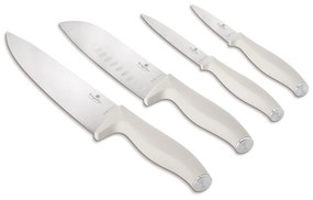 Set 4 coltelli manico crema Berlinger Haus