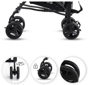 KINDERKRAFT - Passeggino TIK Green foresta