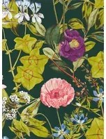 Clarke & Clarke Carta da parati Passiflora - Emerald
