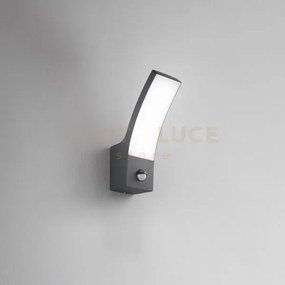 Applique led 12w sail con sensore strut.alluminio diffus.pc colore ...